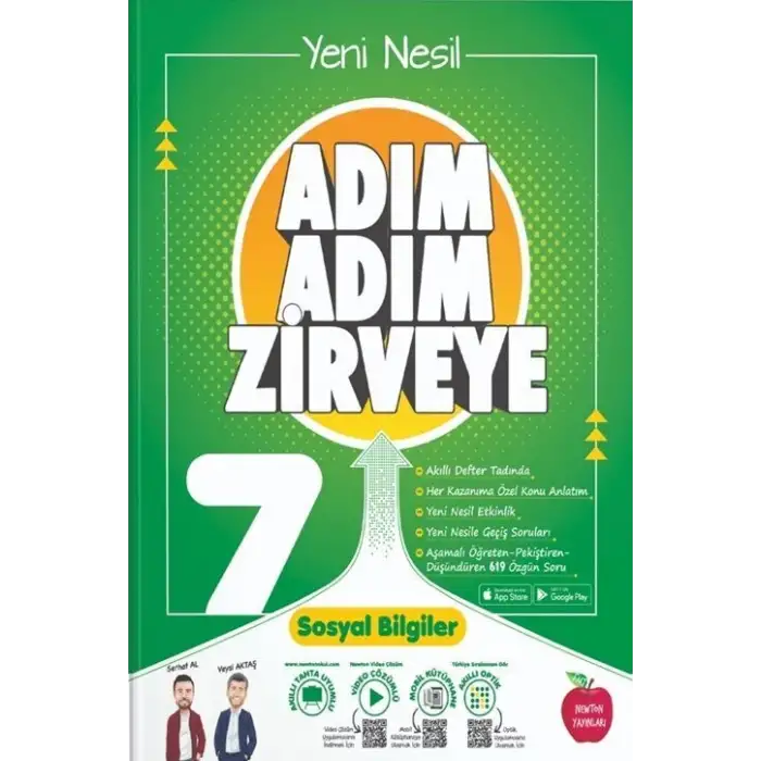Newton 7.Sınıf Sosyal Bilgiler Adım Adım Soru Bankası 2024-25