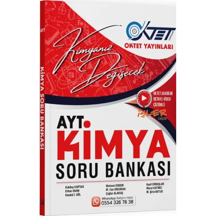 Oktet Ayt Kimya Soru Bankası 2025-26