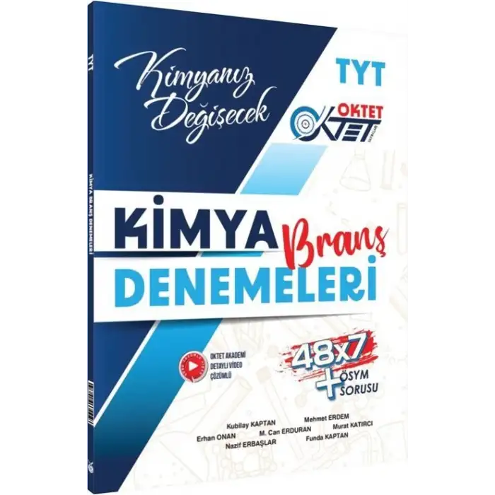Oktet Tyt Kimya Deneme 2025-26