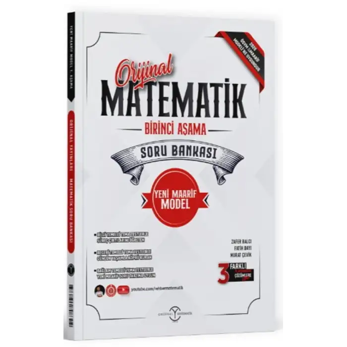 Orijinal Tyt Matematik 1 İlk Aşama Maarif Model Soru Bankası 2026-27