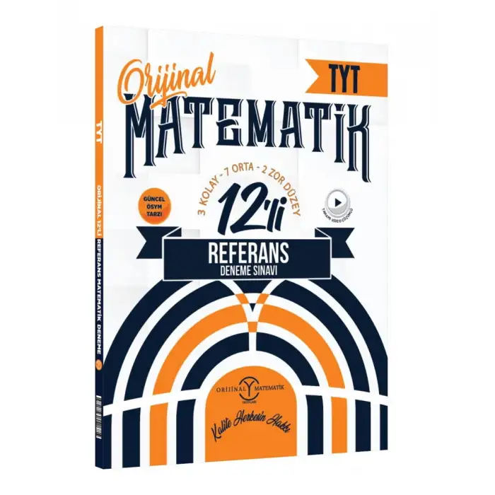 Orijinal Tyt Matematik Deneme 12 Li 2024-25