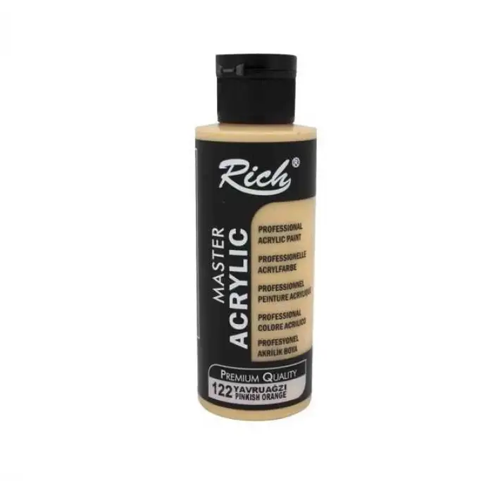 Rich Master Akrilik Boya 120 Cc Yavruağzı Ak-120-122