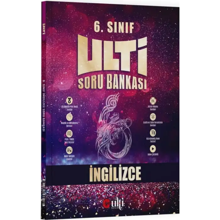 Ulti 6.Sınıf İngilizce Serisi Soru Bankası 2025-26