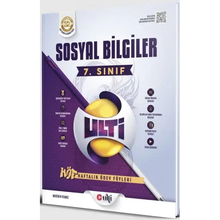 Ulti 7.Sınıf Haftalık Ödev Föy Höf Sosyal 2024-25