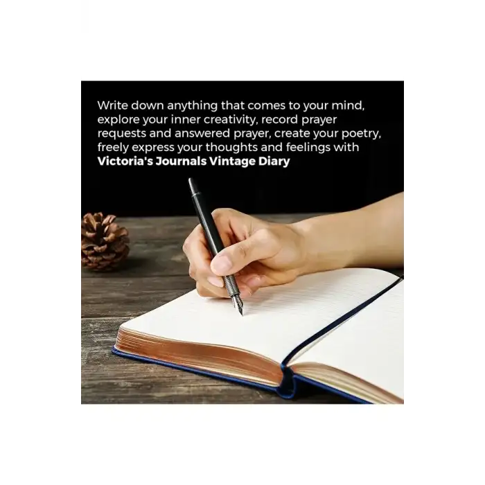 Vj Victorias Journals Vintage Old Book Defter 14x20 cm 128 Yaprak Çizgili 124-1668