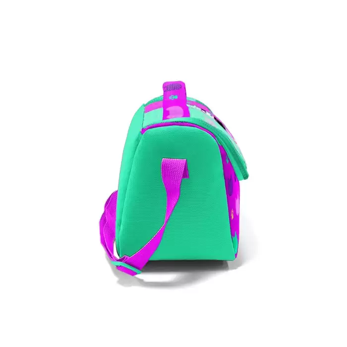 Yaygan Coral High Kids Pembe Su Yeşili Kedi Desenli Thermo Beslenme Çantası 11854