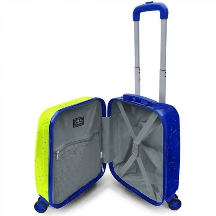 Yaygan Coral Hıgh Mini Motorsiklet Desenli Çekçekli Valiz 16733