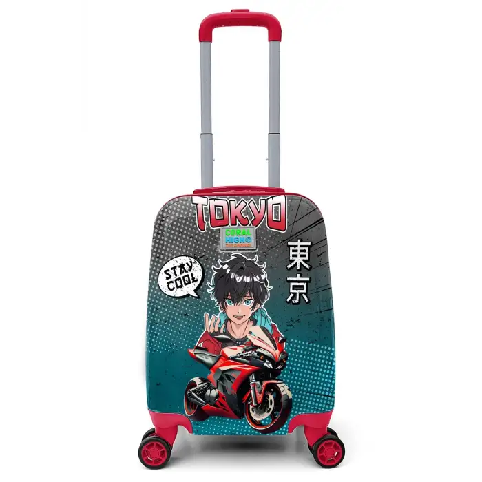 Yaygan Coral Hıgh Mini Valiz Desenli 16782