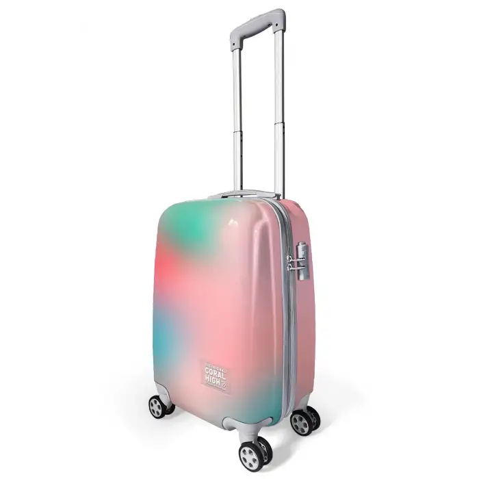 Yaygan Coral Hıgh Mini Valiz Desenli Kabin (50cm)16531