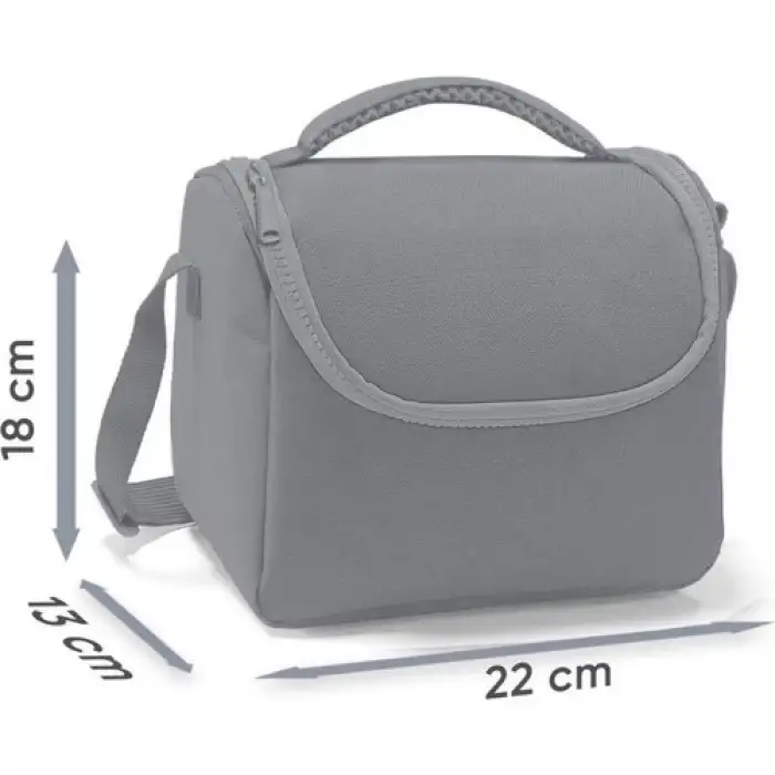 Yaygan Coral Hıgh Neon Mercan Su Yeşili Alpaka Desenli Thermo Beslenme Çantası 11719