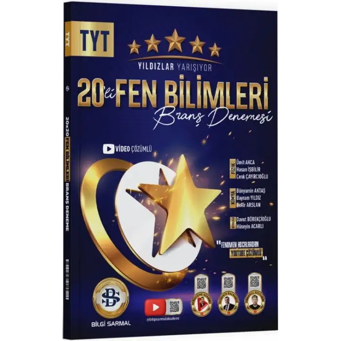 Yıldızlar Yarışıyor Tyt 20 Li Fen Bilimleri Deneme 2025-26