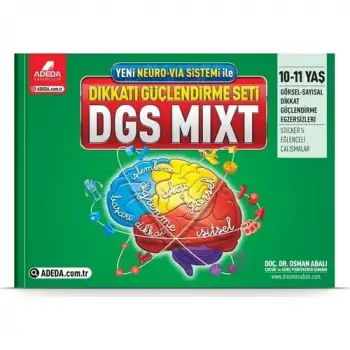 Adeda Dikkati Güçlendirme Seti Mixt 10 11 Yaş