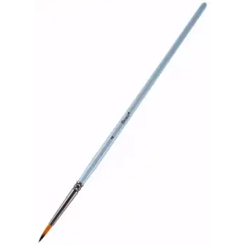 Brons Sulu Boya Fırçası 123 Seri Kısa Sap No:4 (Br-755)