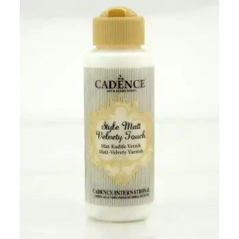Cadence Akrilik Vernik Su Bazlı Parlak-Mat-Yarı Mat Gloss120ml
