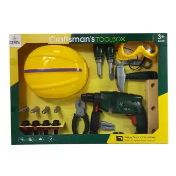 Ceren Baretli Matkaplı Tamir Seti Ctoy-G208