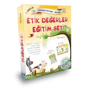 Damla 1.Sınıflar Etik Değerler Eğitim Seti (10 Kitap) 2019