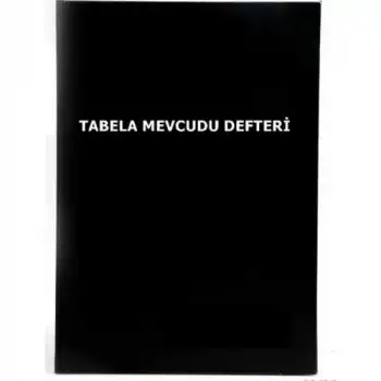 Gülpaş Tabela Mevcudu Defteri 100 Yp 557