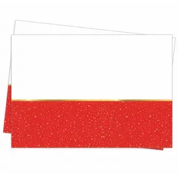 Kika Masa Örtüsü Parti Zamanı Kırmızı (Bp) 2004038