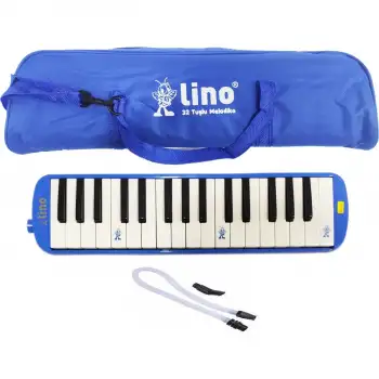 Lino Melodika 32 Tuşlu Bez Çanta Ln-32-Ms Mavi