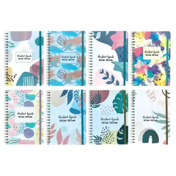 Lızy 17x24 Spiralli Akademik Ajanda Ajakdsp (5629)