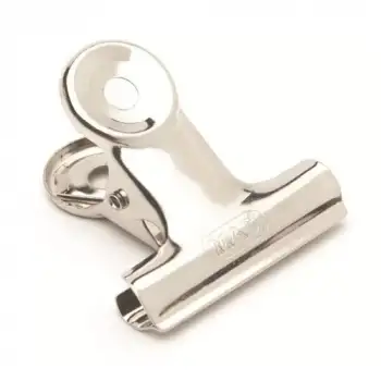 Mas Beyaz Metal Yaylı Kıskaç 30 Mm (Mas:940) 24Lü