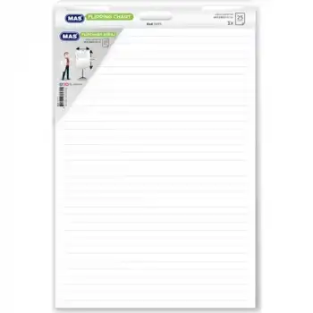 Mas Flipchart Askılı 64x90 Çizgili 25 Yp 3693