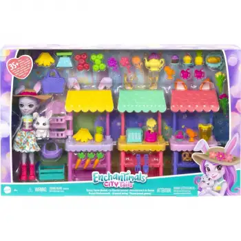 Mattel Enchantımals Çiftçi Pazarı Oyun Seti Mtl-Hhc17