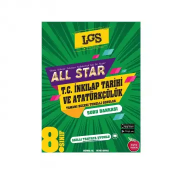 Newton 8.Sınıf İnkilap Tarihi All Star Soru Bankası 2025