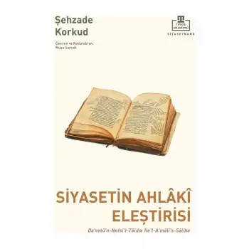 Timaş Siyasetin Ahlaki Eleştirisi