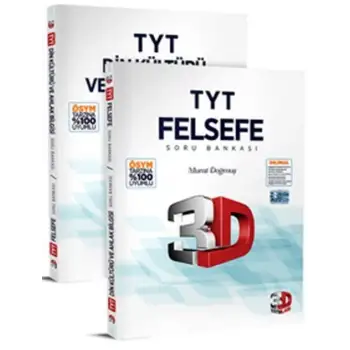 3D Tyt Felsefe Din Kül. Soru Bankası 2026-27