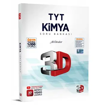 3D Tyt Kimya Soru Bankası 2024-25