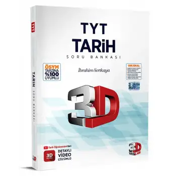 3D Tyt Tarih Soru Bankası 2025-26