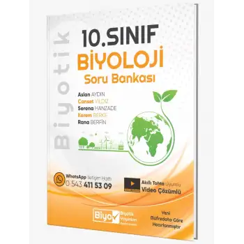 Biyotik 10.Sınıf Biyoloji Soru Bankası 2025-26