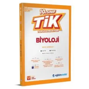 Eğitimvadisi 10.Sınıf Biyoloji Tam İzleme Kitabı 2025-26
