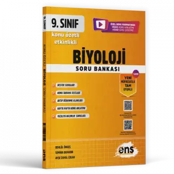 Ens 9.Sınıf Biyoloji Konu Özetli Soru Bankası 2024-25