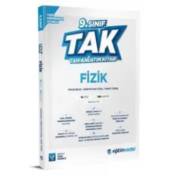 Eğitimvadisi 9.Sınıf Fizik Tam Anlatım Kitabı Tak 2025-26