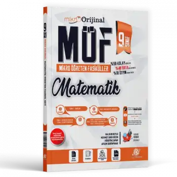 Orijinal 9.Sınıf Matematik Mikro Möf Set 2025-26