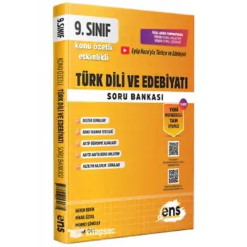 Ensdestek 9.Sınıf Edebiyat Etkinlikli KÖS 2025-26