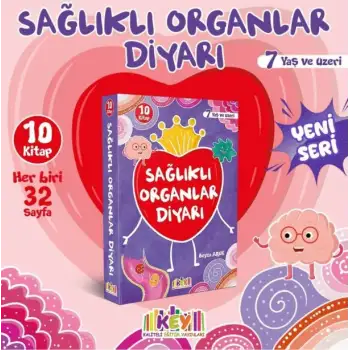 Key Sağlıklı Organlar Diyarı Serisi (10 Kitap)
