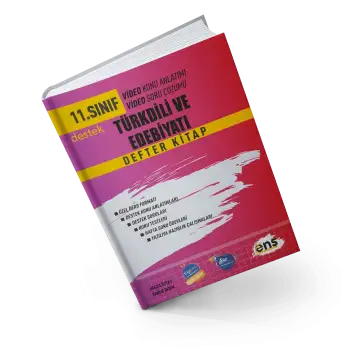 Ensdestek 11.Sınıf Türk Dili Ve Edebiyatı Destek Defterim 2024-25