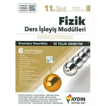 Aydın 11.Sınıf Fizik Ders İşleyiş Modülleri