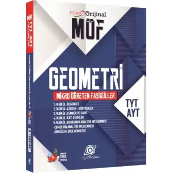 Orijinal Mikro Tyt Ayt Geometri Möf Set 2025-26