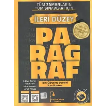 Edebiyatsokağı Paragraf İleri Düzey Soru Bankası 2025-26