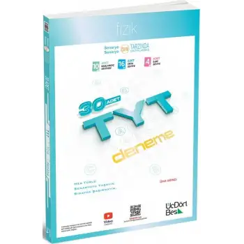 Üçdörtbeş Tyt Fizik Deneme 30 Lu 2025-26