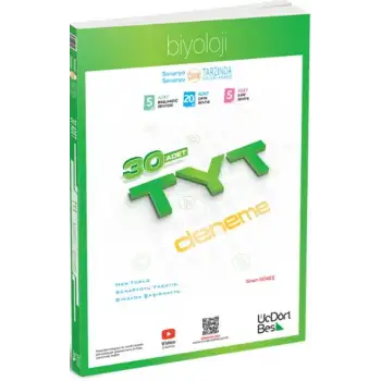 Üçdörtbeş Tyt Biyoloji Deneme 30 Lu 2025-26