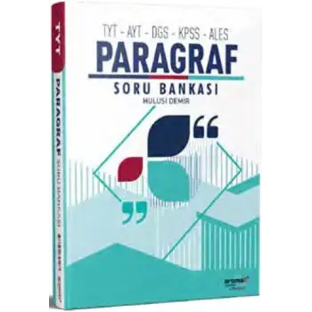 Aromat Tyt Paragraf Soru Bankası 2024