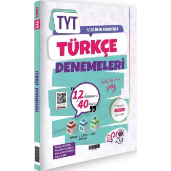 Prolig Tyt Türkçe Deneme 12*40 2025-26