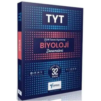 Toprak Tyt Biyoloji Deneme Kitabı 2024-25