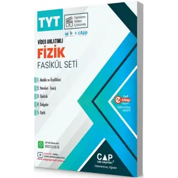 Çap Tyt Fizik Seti 2025-26