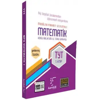 Karekök Tyt Matematik 1.Kitap Mps Modüler Piramit Sistemi 2023